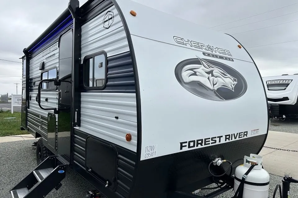 Little Lite Camper 2026 Forest River Cherokee Pup Travel Trailer