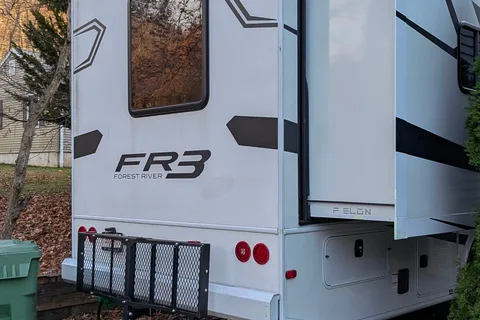Like New 2023 Luxury FR3 Class A with Tons of Included Add-ons