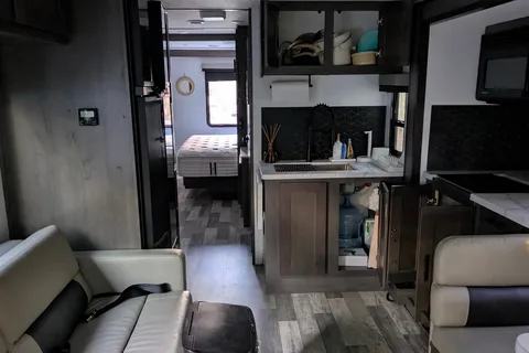 Like New 2023 Luxury FR3 Class A with Tons of Included Add-ons