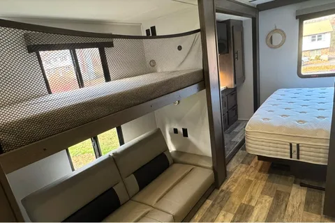 Like New 2023 Luxury FR3 Class A with Tons of Included Add-ons