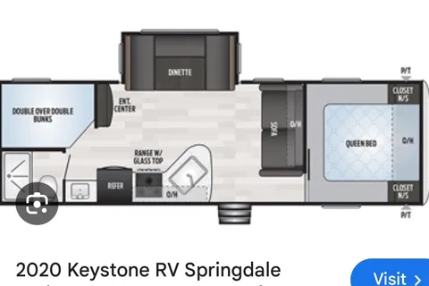 1500 friendly Keystone Springdale 27rbh Travel Trailer