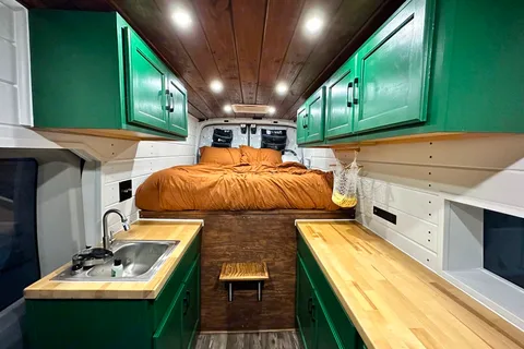 Off Grid High Roof Camper Van