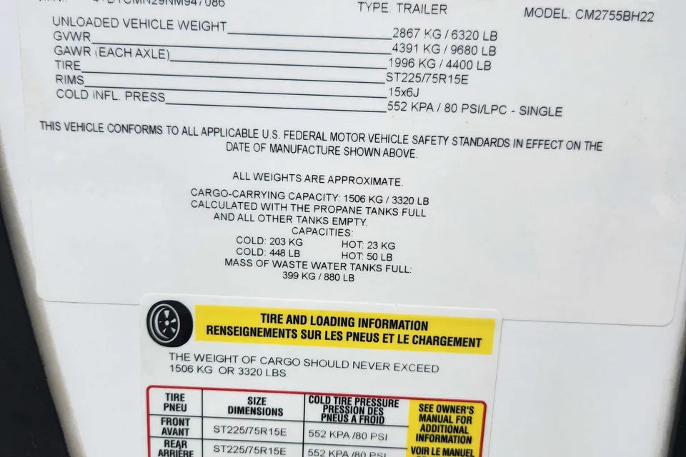 Harvey and Beccas Keystone 2755BH  Travel Trailer