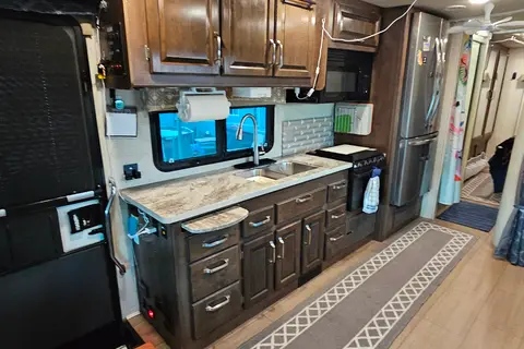 Aguirre's Jayco Greyhawk Class C