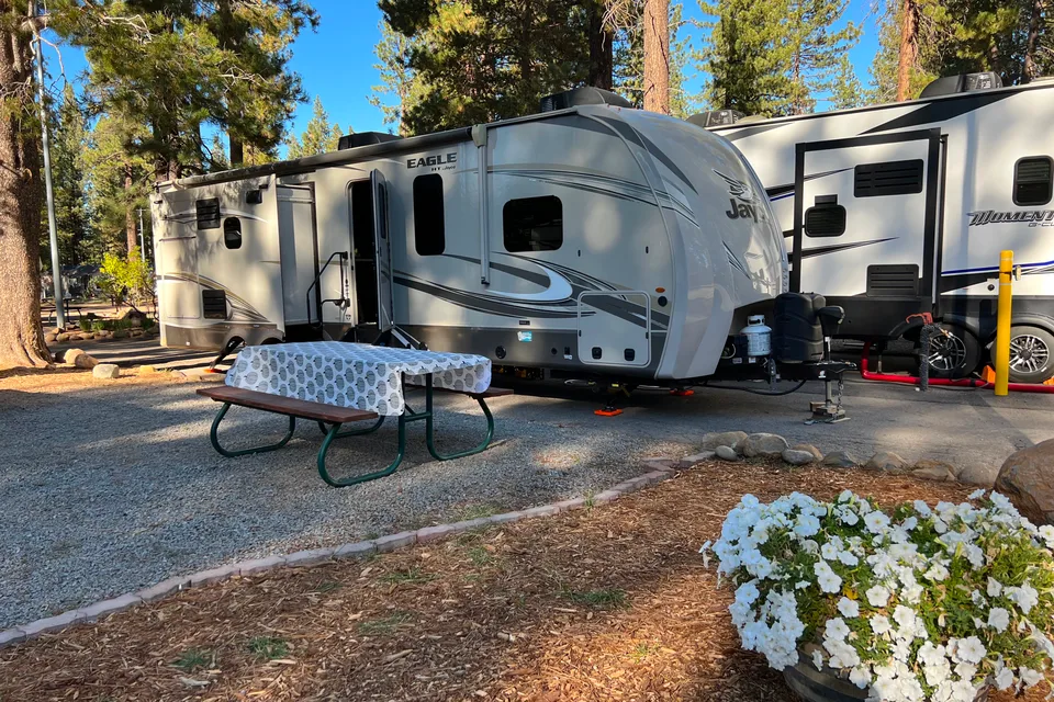 Nancy's Jayco HT Eagle - No Burning Man Festival