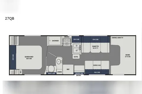 "The Real Deal" Coachmen Freelander 27qb Class C
