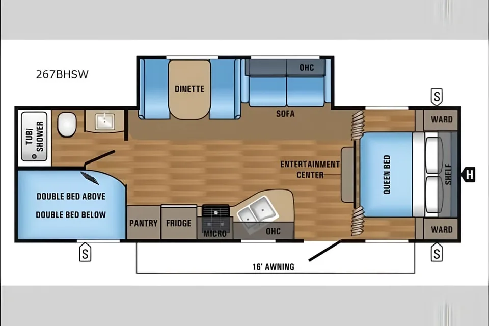 2017 Jayco Jay Flight SLX 267BHSW