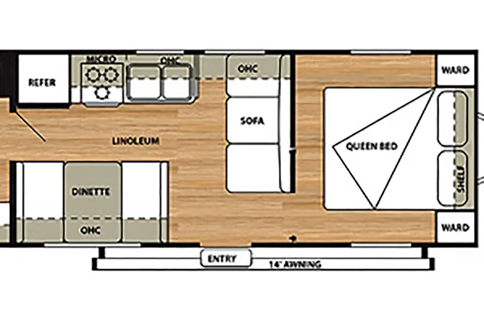 Michael's Forest River Salem Cruise Lite Travel Trailer