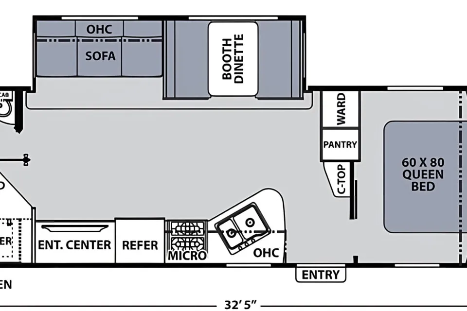 2019 Spacious APEX Bunkhouse