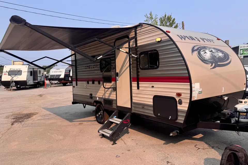Funtastic Forest River Wolf Pup Travel Trailer