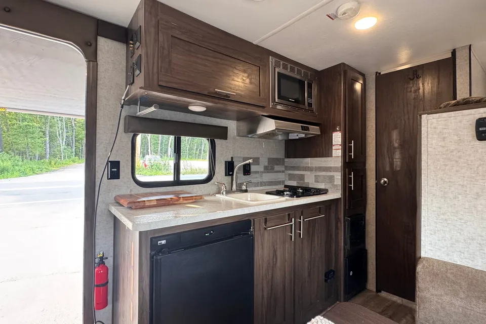 Funtastic Forest River Wolf Pup Travel Trailer