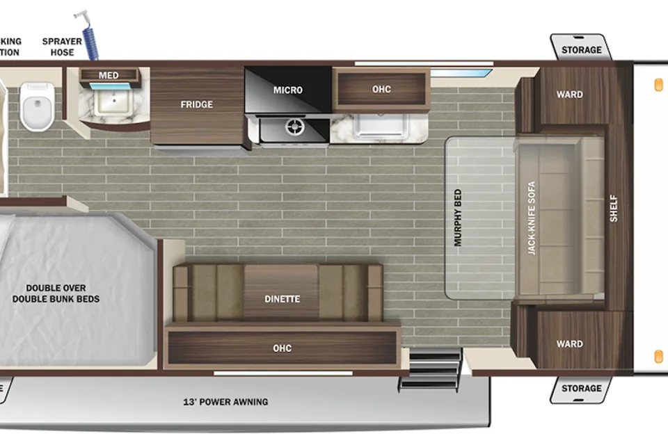 2024 Starcraft 24ft. Trailer- with free private shuttle - Pebbles