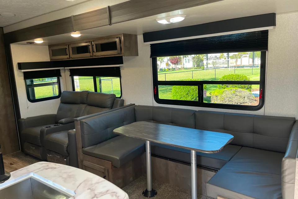 The Farmhouse Bunkhouse by SYV Trailer Rentals