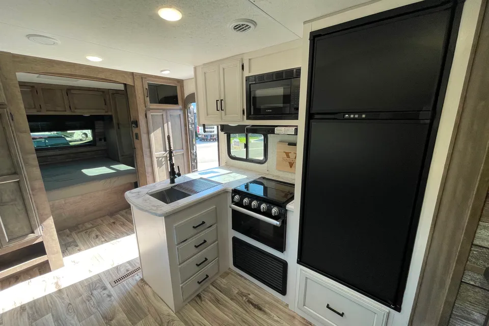 The Farmhouse Bunkhouse by SYV Trailer Rentals