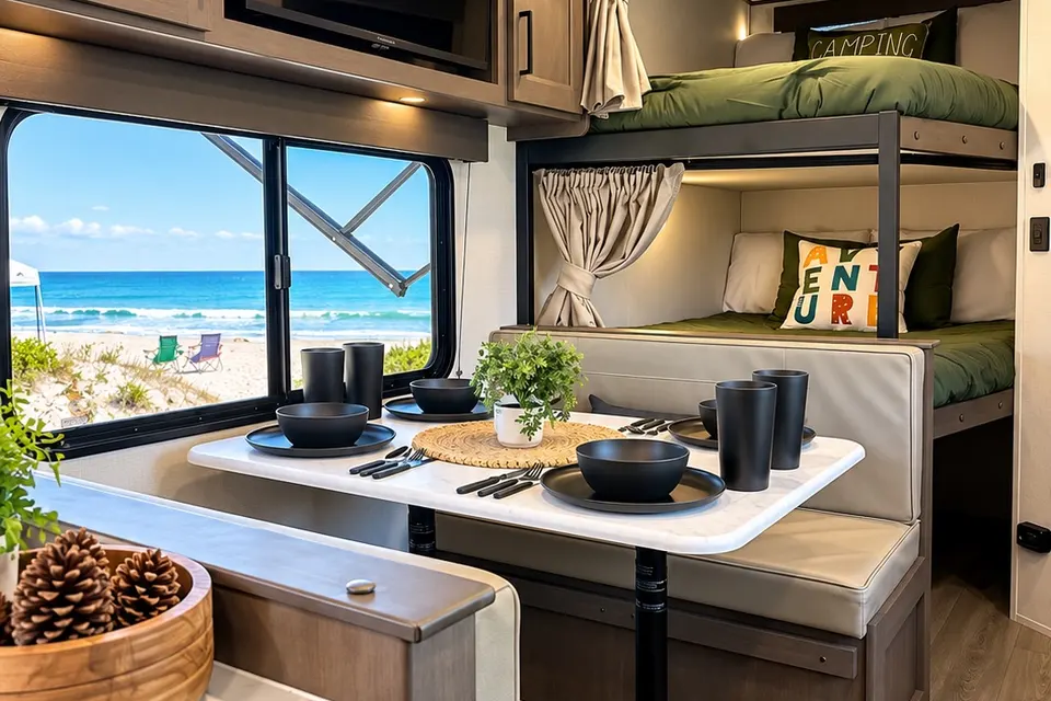 Brand New 2026 Grand Design | Sleeps 8 Family Bunkhouse!