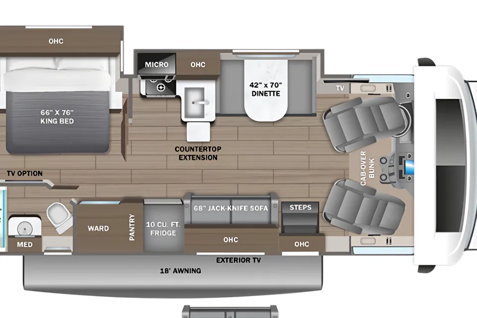 C19 *NEW* Entegra SLEEPS 8 - STARLINK WiFi Equipped -MASTER BEDROOM