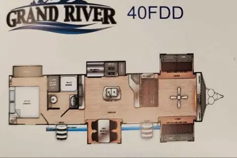 rebecca's Grand River 40fdd Travel Trailer