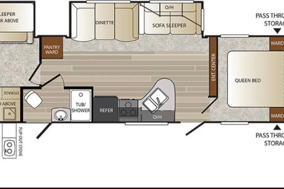 Jared's Keystone  Outback  Travel Trailer