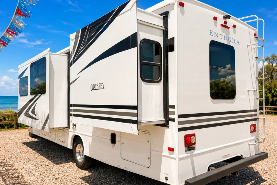 2018 Entegra Coach Odyssey M-29V Class C with STANDARD DL