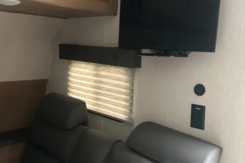 Cozy Wolf Pup Glamping Retreat | Modern Luxury Tiny Camper Experience