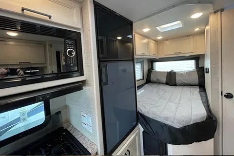 25ft. Class C — easy & fun to drive, a unique road trip experience! 