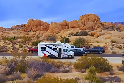 25ft. Class C — easy & fun to drive, a unique road trip experience! 