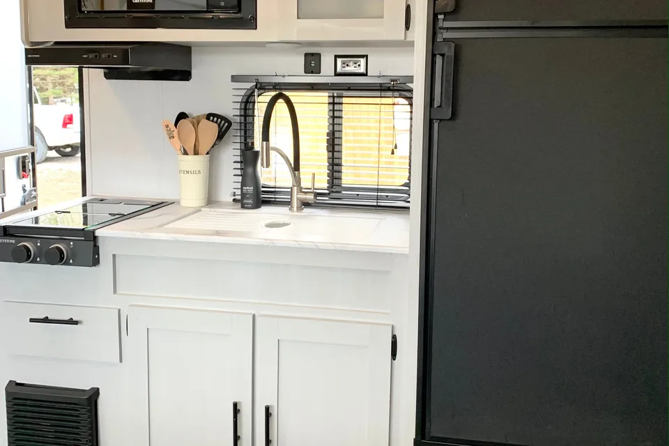 Mindful Escapes Forest River Wildwood Travel Trailer