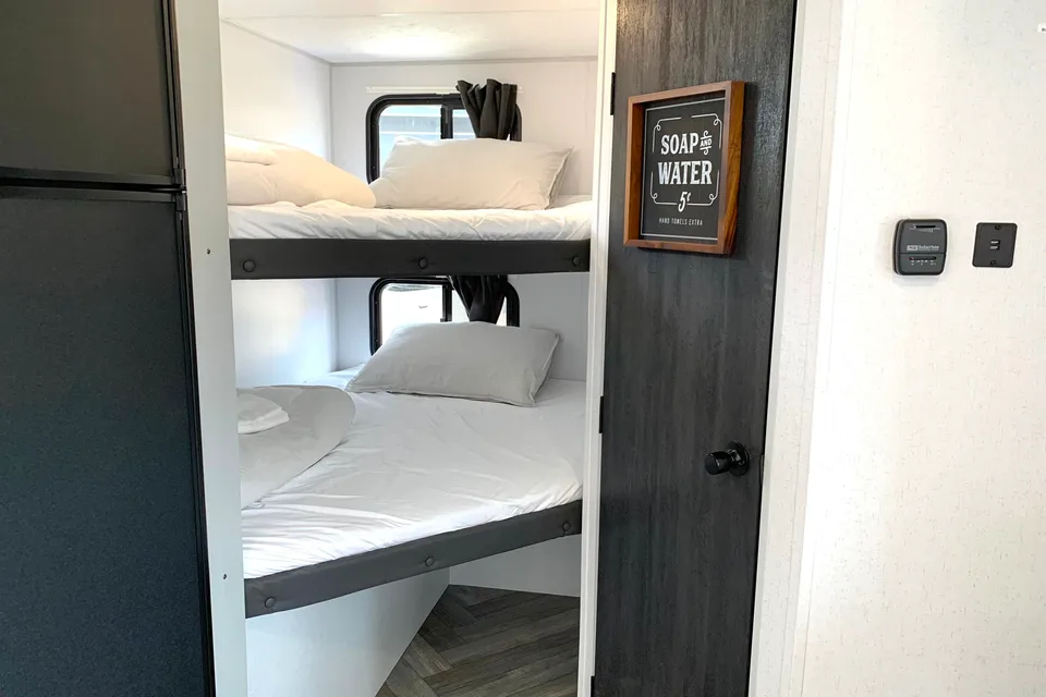 Mindful Escapes Forest River Wildwood Travel Trailer