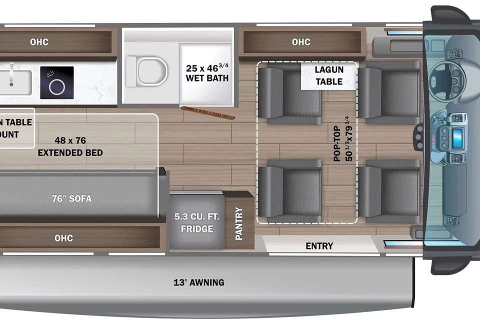 2023 Jayco Swift 20D Luxury Class B Pop-Top with Starlink Wifi