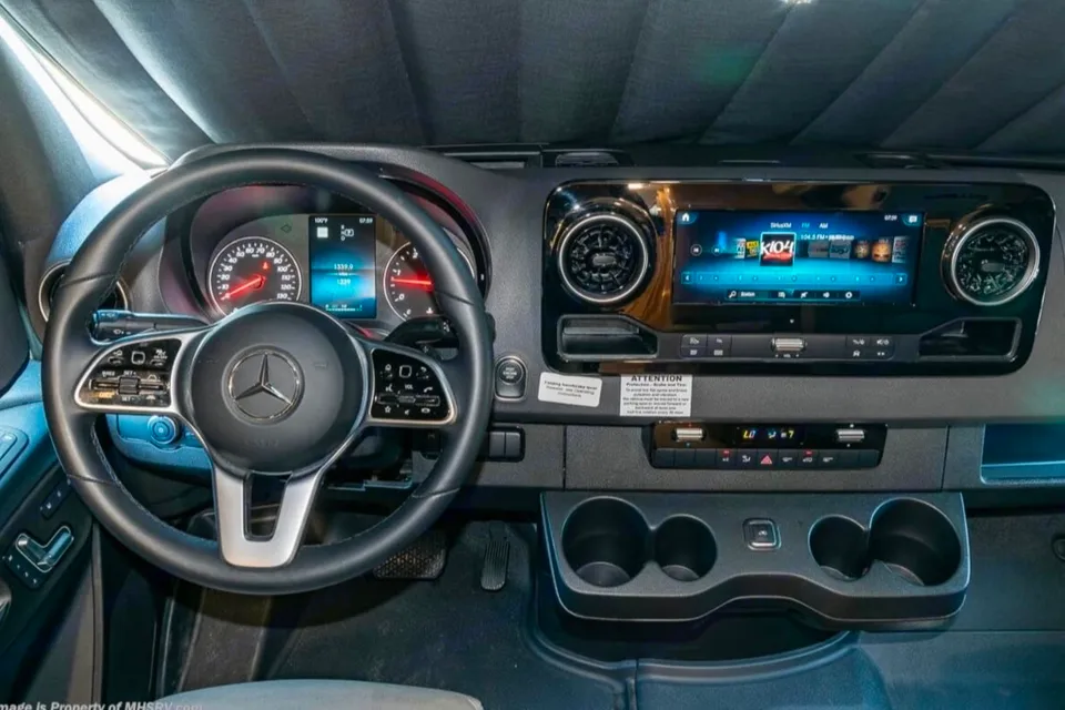 Luxury Sprinter w/ Full Bathroom Mercedes-Benz Coachmen gets up to 20 MPG