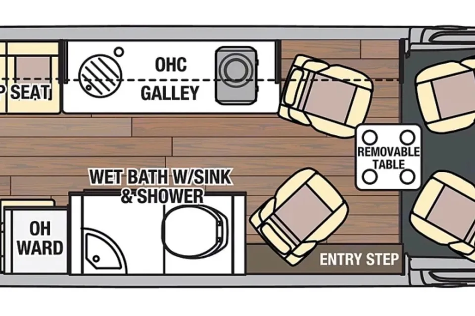 Luxury Sprinter w/ Full Bathroom Mercedes-Benz Coachmen gets up to 20 MPG