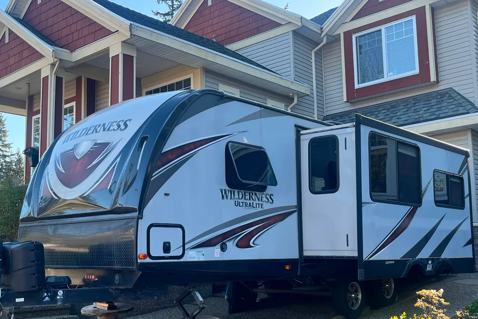 Nish’s Spacious Heartland Wilderness  Travel Trailer