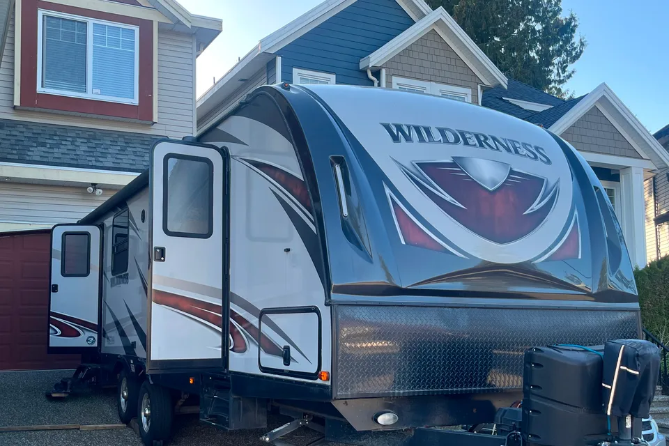 Nish’s Spacious Heartland Wilderness  Travel Trailer