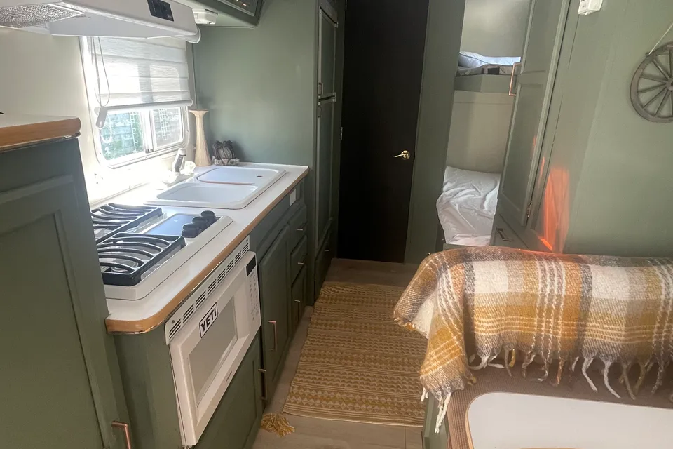 The happy camper