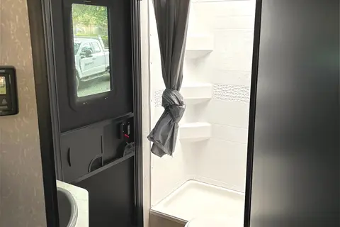 Aaron's Forest River Grey Wolf Travel Trailer