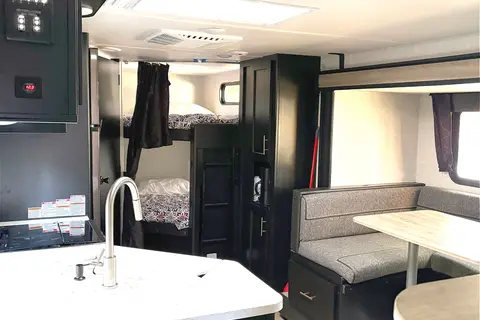 Aaron's Forest River Grey Wolf Travel Trailer
