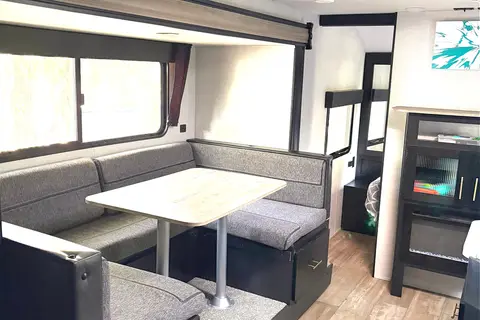 Aaron's Forest River Grey Wolf Travel Trailer