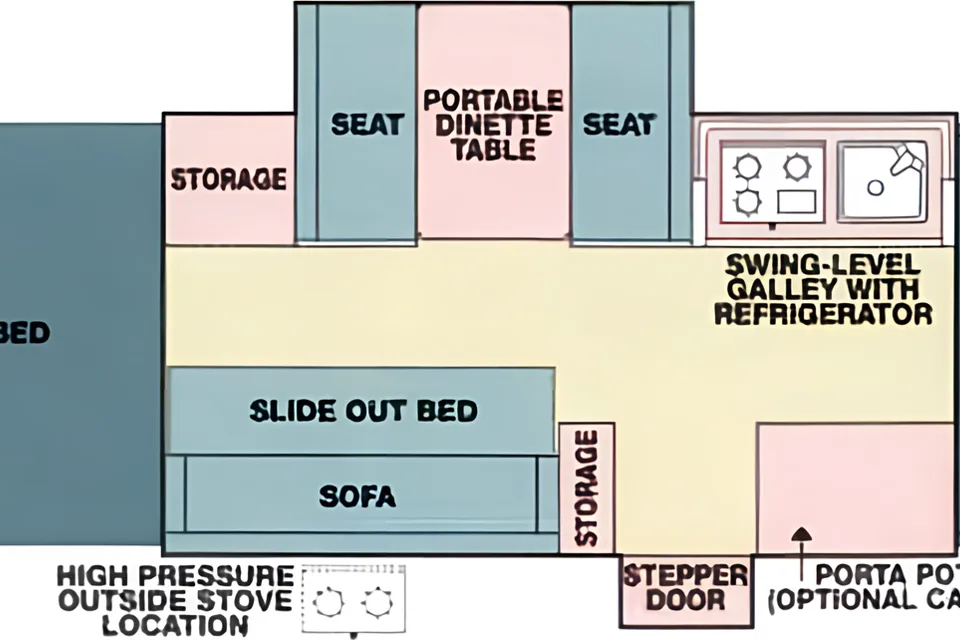 Spacious Coleman Utah w/ Slide-Out Dinette & 2 KING Beds