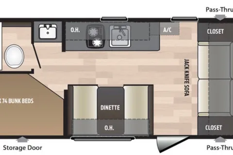 Ron and Joanne’s Keystone Hideout Single Axle 185LHS Travel Trailer