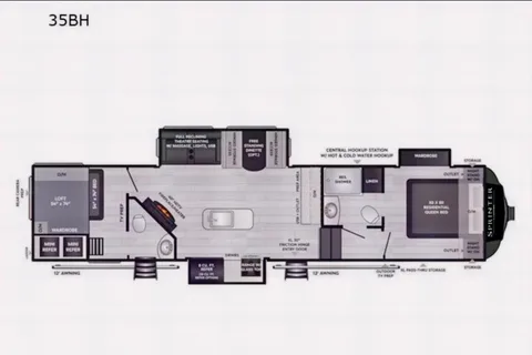 Amazing RV - 2 Bedrooms, 1.5 Baths, Fully Equipped!!