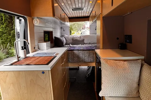 Fully Camperized Home on Wheels - 2021 Ford Transit 22 feet long / high roof