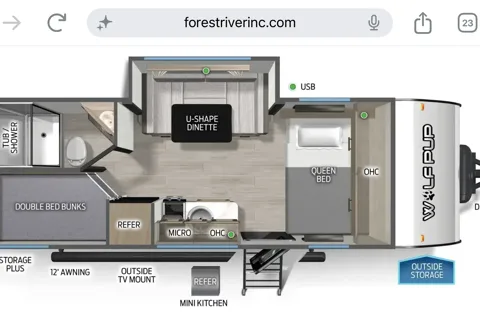 Wolf Pup limited Travel Trailer 24 ft