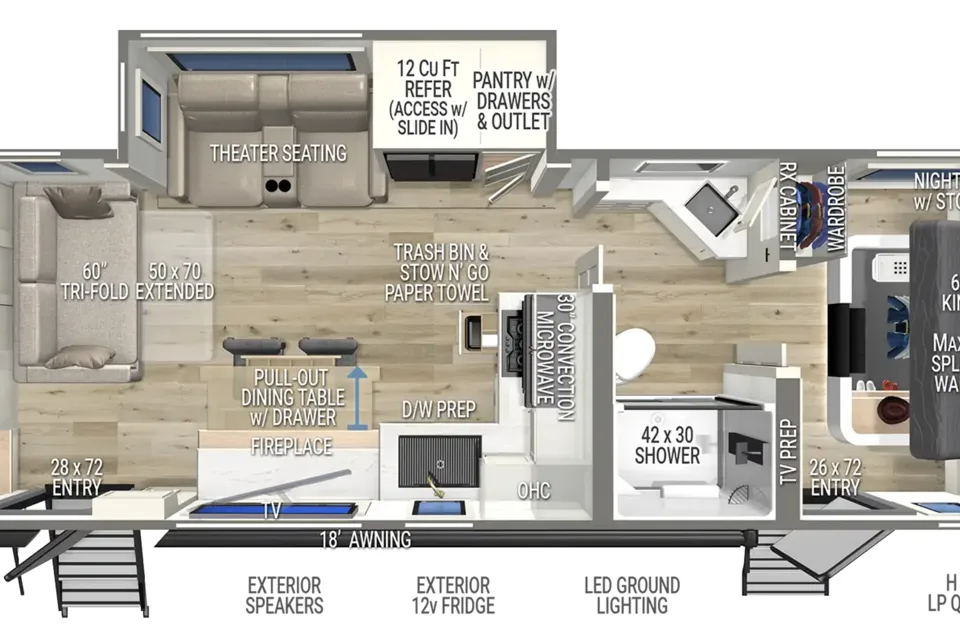 Luxury Brinkley Bunkhouse Basecamp | Delivered & Setup in San Diego