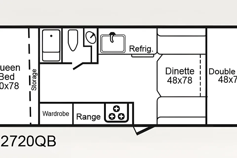 Trailmanor 2720 Sleeps 6 Collapsible/Hi Lo