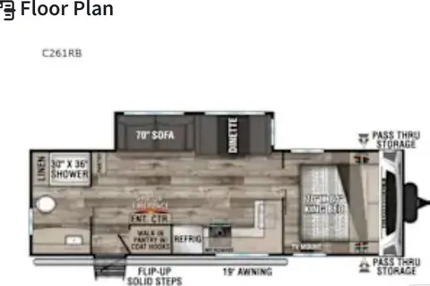 Clean 33’ KZ Connect Travel Trailer