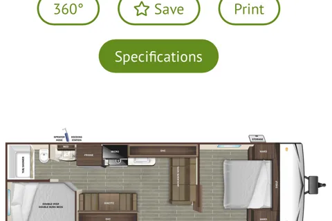 The Smith’s Starcraft 26bh Travel Trailer