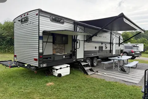 Angel's Forest River Gray Wolf Travel Trailer