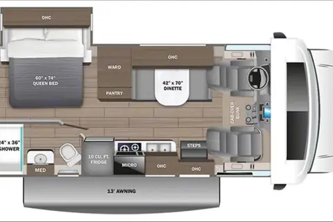 "Sedona" Entegra Coach Odyssey 22C Class C