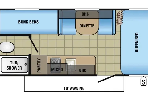 The Weekend Wanderer Jayco Jayflight Bunkhouse (Delivery Only)