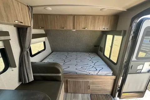 The Happy Glamper Bunkhouse - Winnebago Micro Minnie 1800BH Travel Trailer